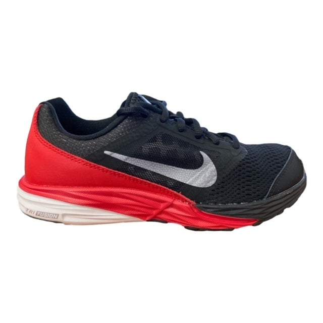 Nike Trail Fusion Run GS 749832-010 Junior Trail Running Shoes Black Red
