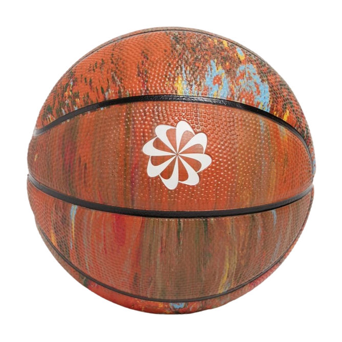 Nike pallone da pallacanestro Everyday Playground Sunburst arancio misura 7