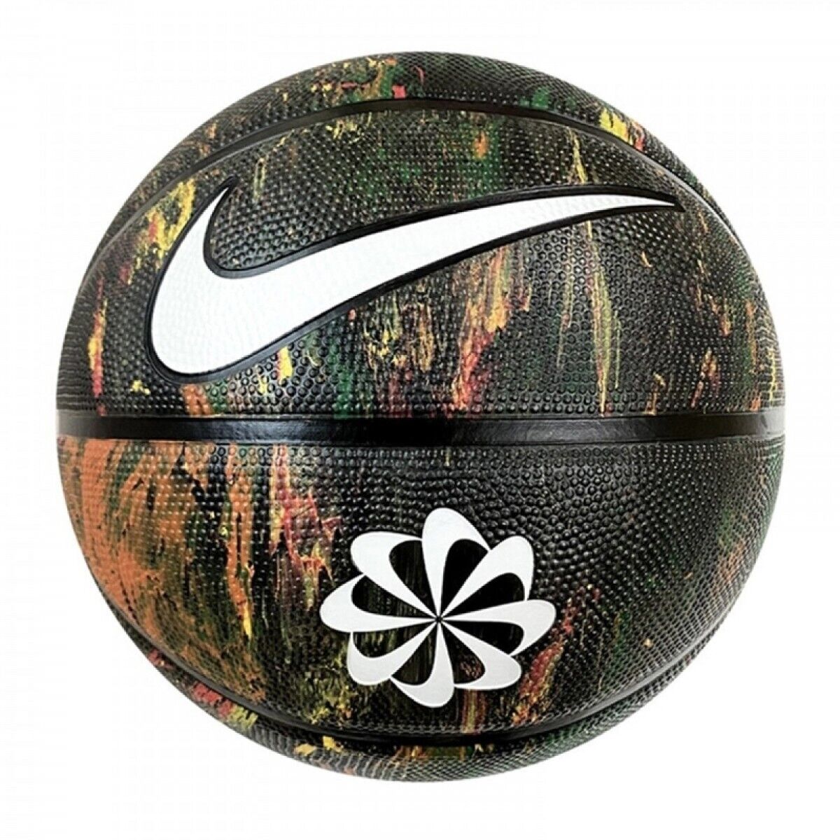 Nike pallone da pallacanestro Everyday Playground Sunburst nero misura 7