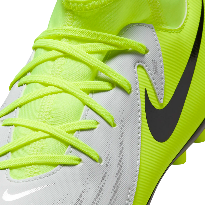 Nike Phantom Luna II Academy AG Junior Football Boot FJ2605-003 Silver-Yellow