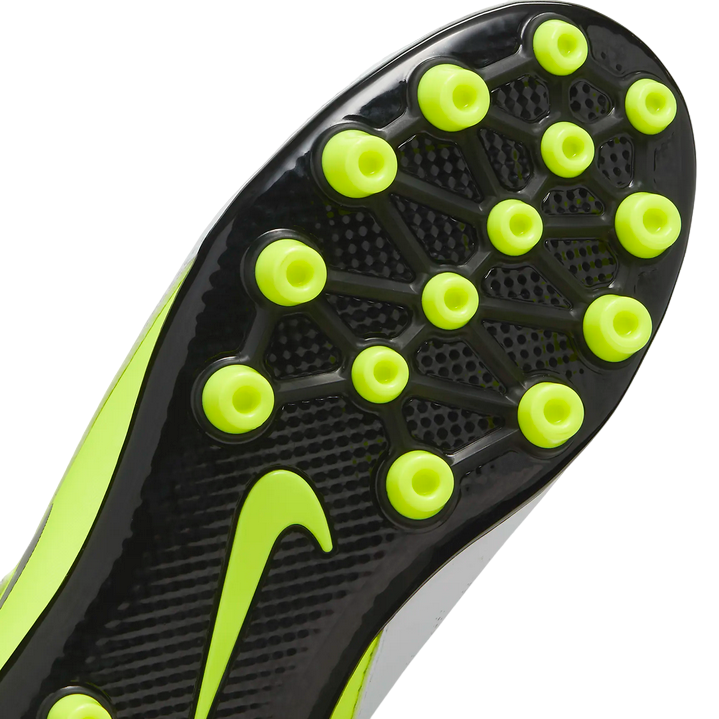 Nike Phantom Luna II Academy AG Junior Football Boot FJ2605-003 Silver-Yellow