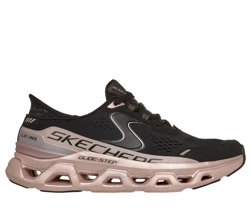 Skechers Slip-ins Glide-Step Altus 150514/BKRG – Sneakers Donna Nero