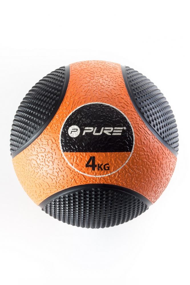 Pure 2Improve Medicine Ball 4kg Orange Black Ball P2I201930 266423
