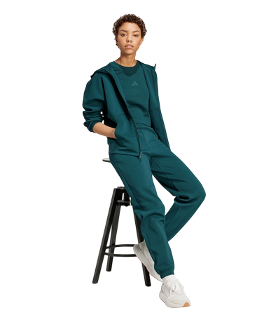 Adidas Pantalone Sportivo Donna Basic JX0443 Verde