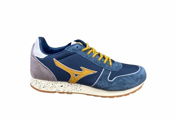 Mizuno Etamin Men's low-top sneakers D1GB194923 navy gold