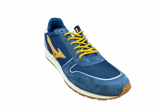 Mizuno Etamin Men's low-top sneakers D1GB194923 navy gold