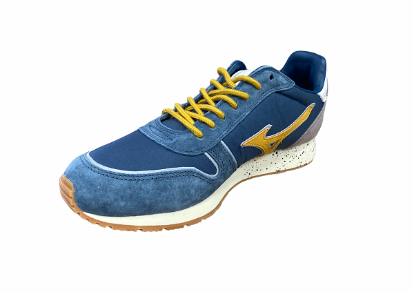 Mizuno Etamin Men's low-top sneakers D1GB194923 navy gold