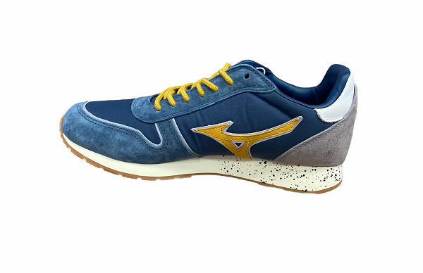 Mizuno Etamin Men's low-top sneakers D1GB194923 navy gold