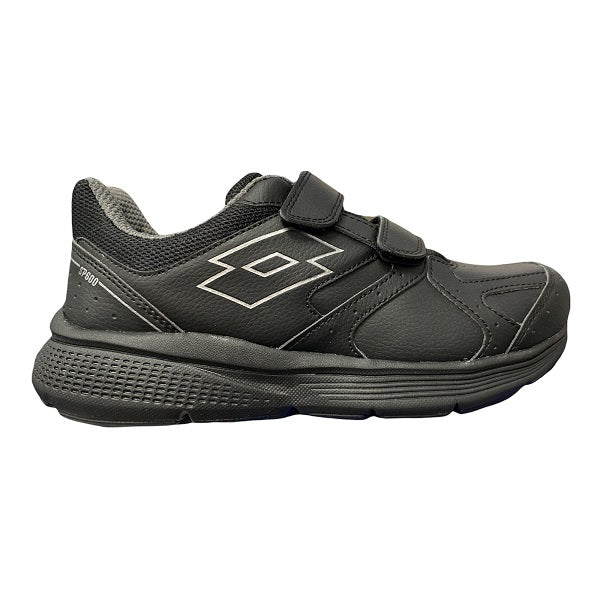 Lotto Men's Speedride 609 X S 216489 1H8 Black-Grey Hook-and-Loop Running-Walking Shoe