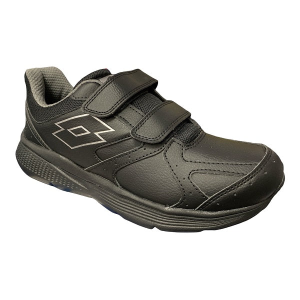 Lotto Men's Speedride 609 X S 216489 1H8 Black-Grey Hook-and-Loop Running-Walking Shoe