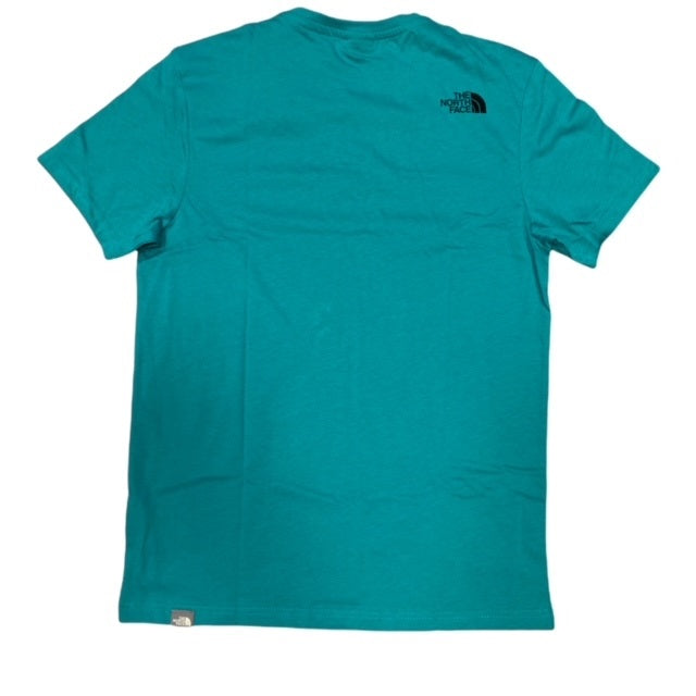 The North Face Men's Simple Dome Short Sleeve T-Shirt NF0A2TX52KQ Porcelain Green