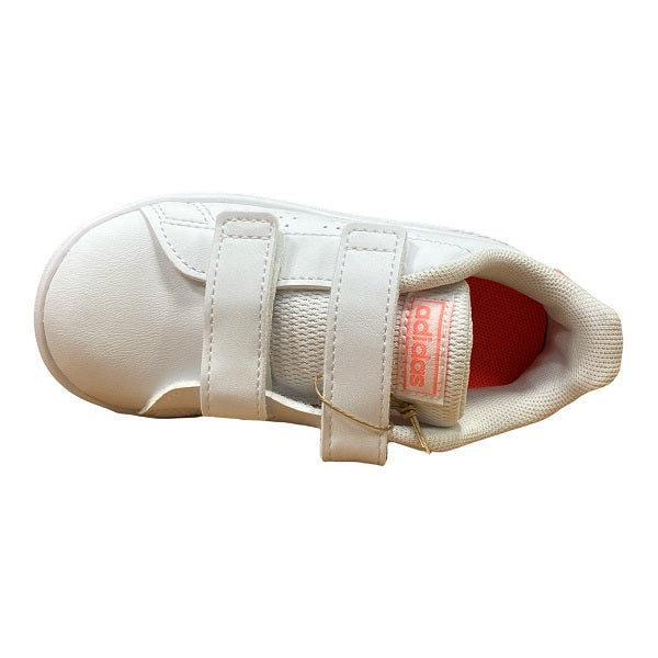 Adidas Girls' Advantage CF I GW0454 White/Pink Sneakers