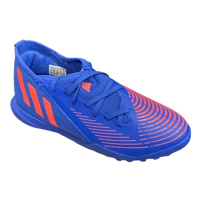 Adidas Predator Edge.3 TF GX2640 junior indoor soccer shoes blue-coral