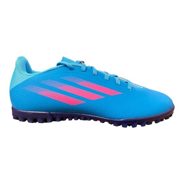 Adidas men's soccer shoes X Speedflow.4 TF GW7530 light blue