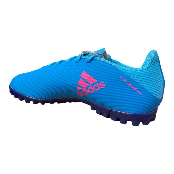 Adidas men's soccer shoes X Speedflow.4 TF GW7530 light blue
