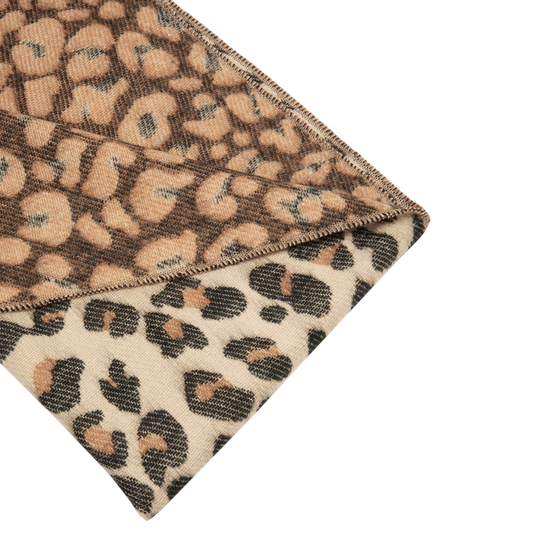 Pieces sciarpa animalier Feline 17116594 leopardo