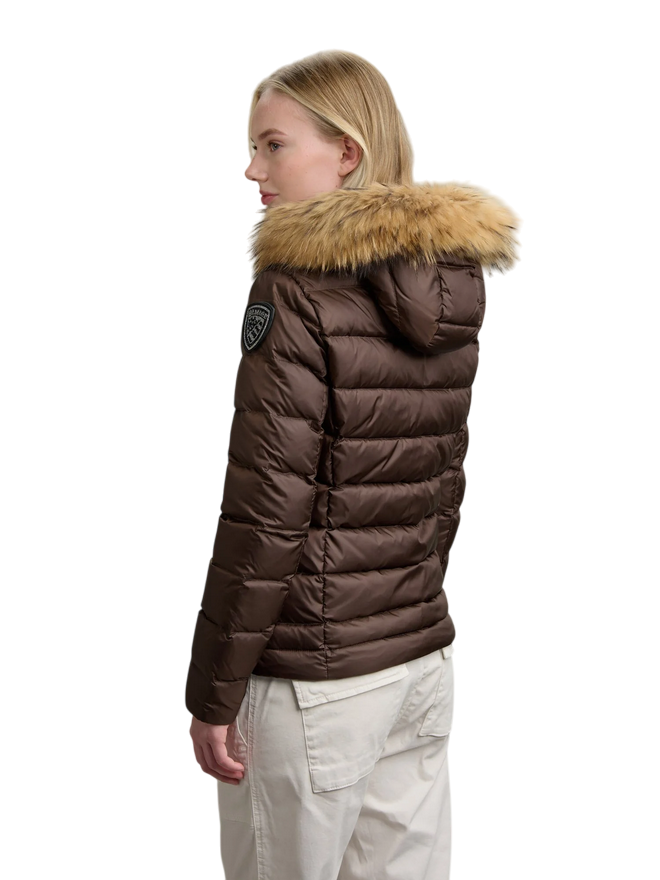 Blauer Arcadia 25WBLDC03099-006047 Piumino Donna Nero