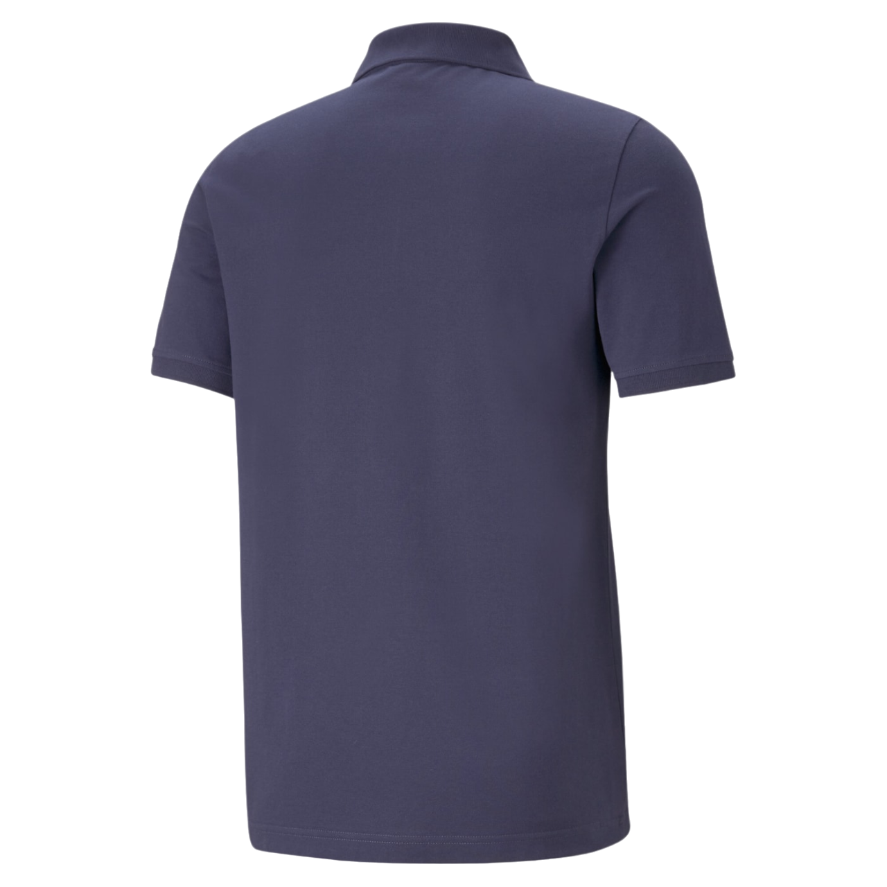 Puma Men's short-sleeved pique cotton polo shirt 586674-06 blue