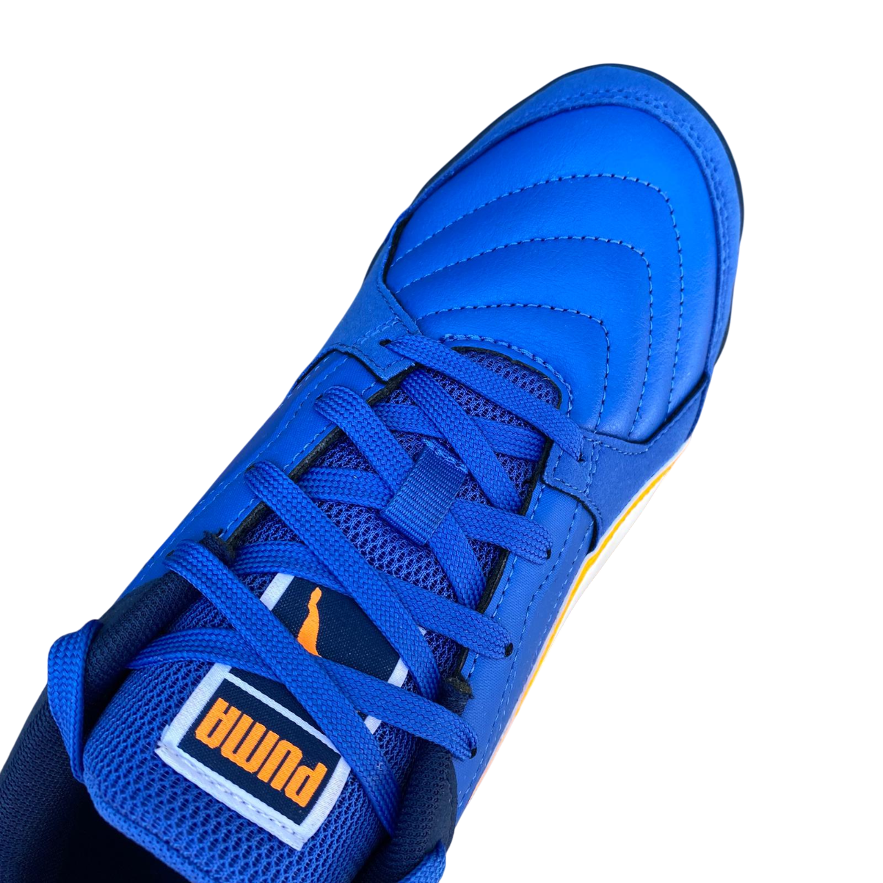 Puma Pressing IV TT 108571-01 - Men's Football Shoes Blue White