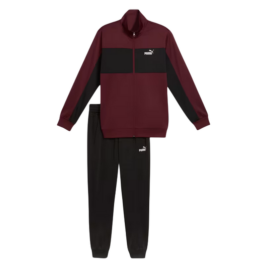 Puma Tuta Sportiva Uomo Poly 687304-96 Bordeaux/Nero