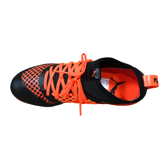 Puma Future 2.3 Netfit MG 104833-02 Men's Football Boots Black Orange