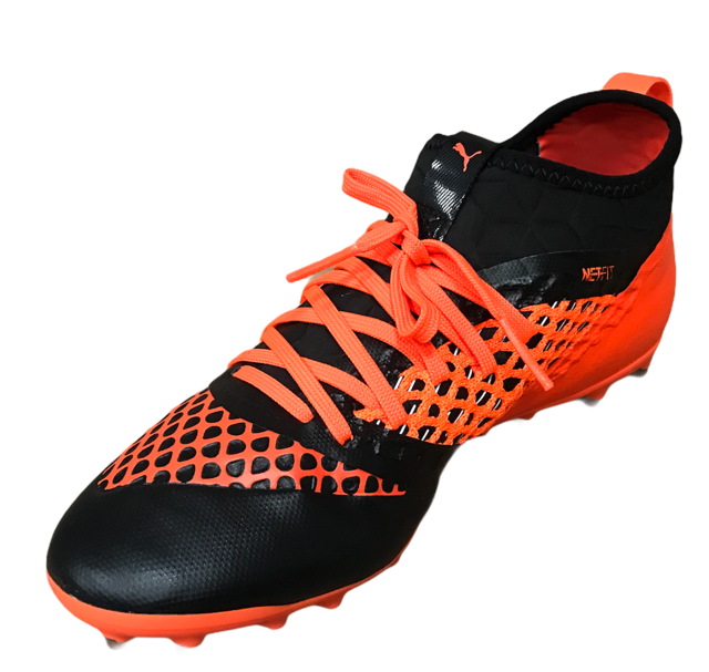 Puma Future 2.3 Netfit MG 104833-02 Men's Football Boots Black Orange