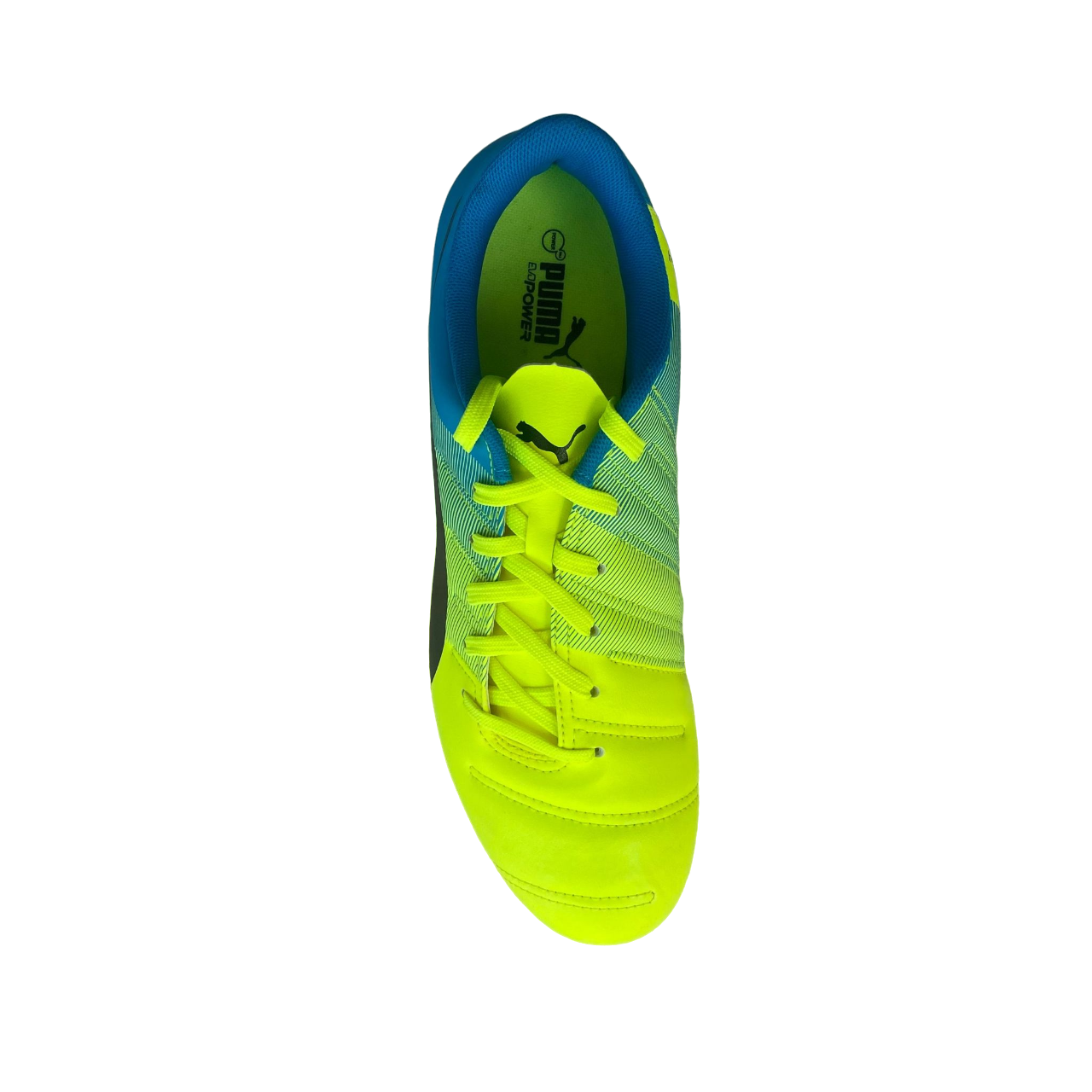 Puma men's evoPOWER 4.3 AG 103538 01 yellow-black-anthracite football boot