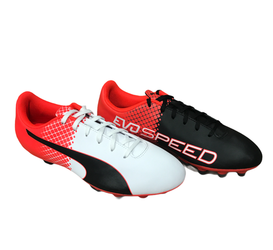 Puma Men's Football Boot evoSpeed 5.5 AG 103598 Black-White-Red