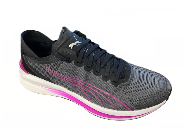 Puma Electrify Nitro 195174-08 Women's Running Shoes Black Orchid