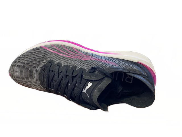 Puma Electrify Nitro 195174-08 Women's Running Shoes Black Orchid