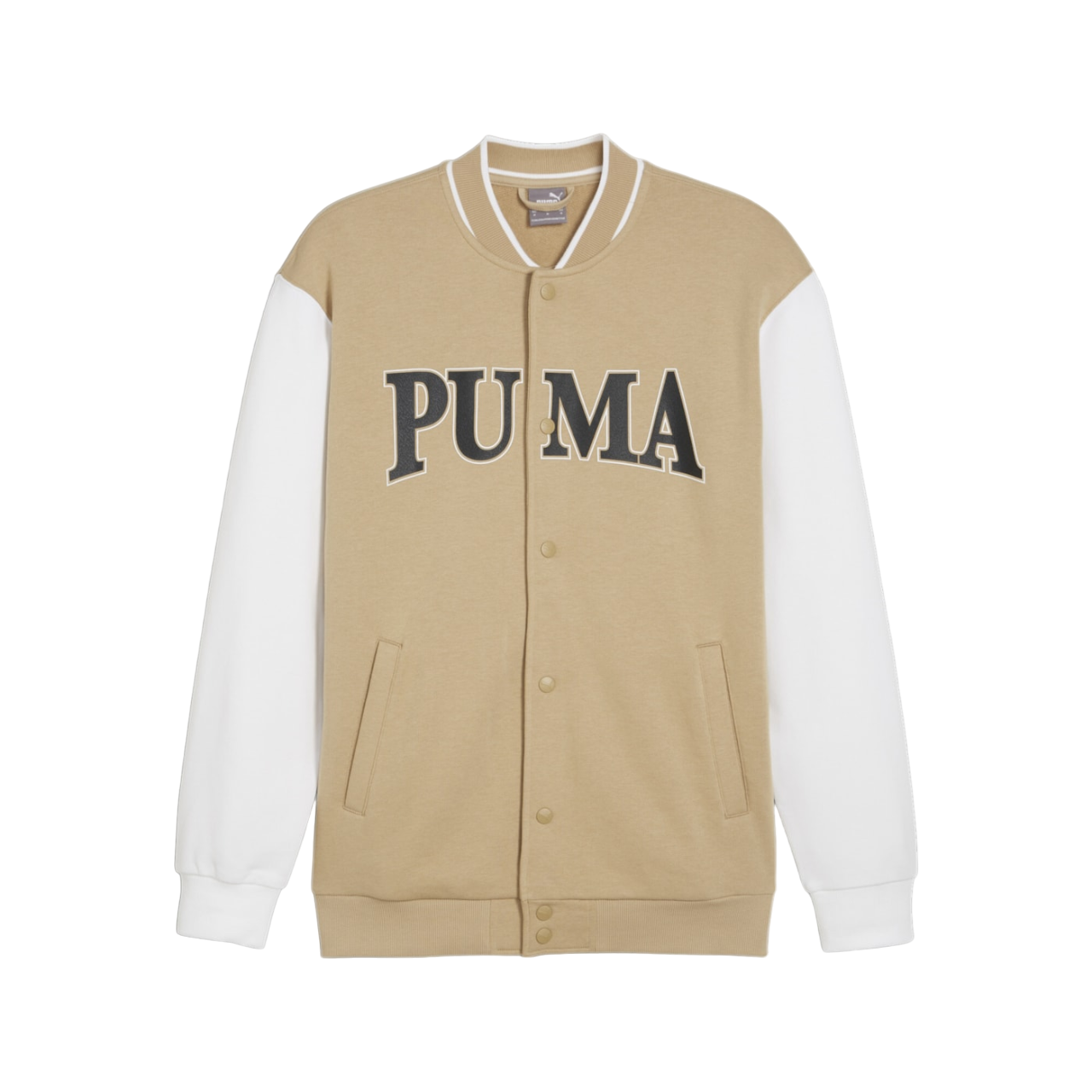 Puma Squad 678971-83 dove fleece bomber jacket