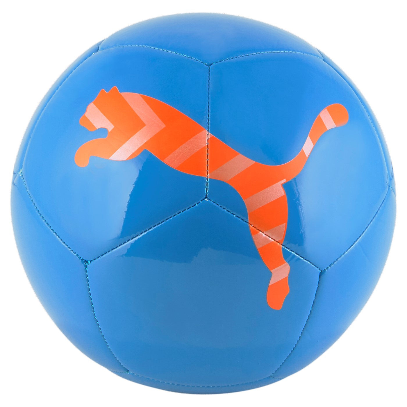 Puma pallone da calcio Icon 083993-01 ultra orange-blue glimmer Size 5