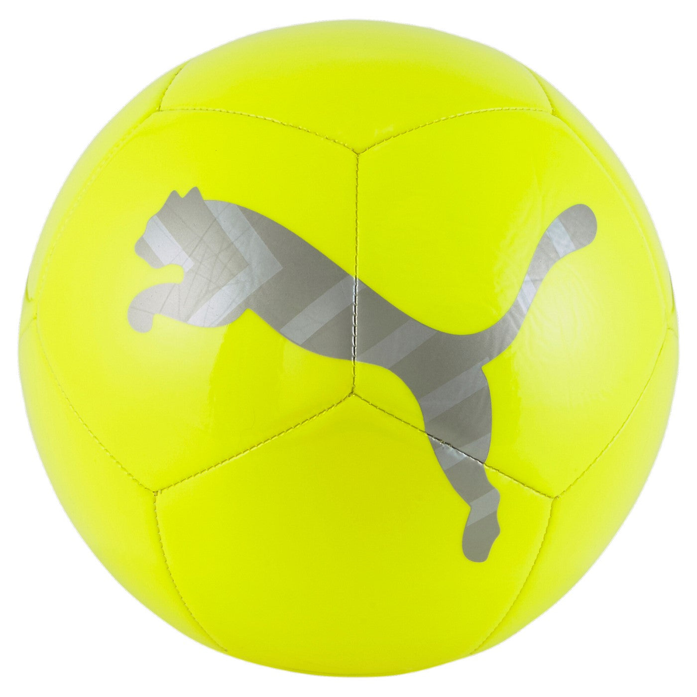 Puma pallone da calcio Icon 083993-03 fluo yellow-aged silver Size 5