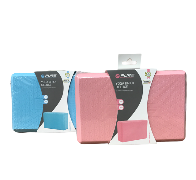 Pure 2Improve Yoga Brick P2I201550 Yoga Brick EVA Blue