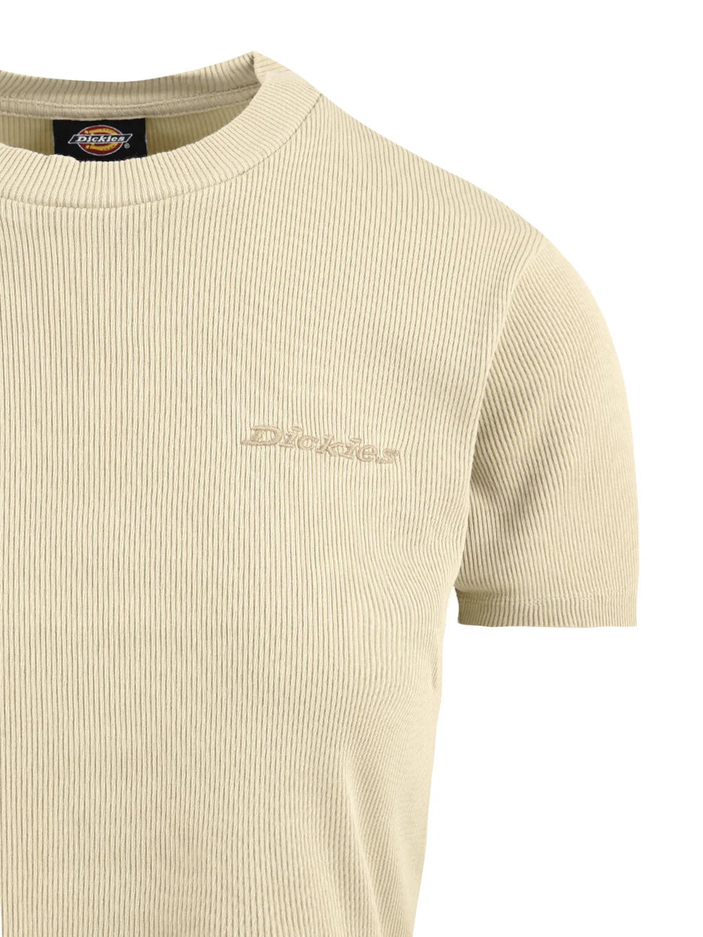 Dickies T-shirt a coste da donna Plentywood DK0A866FL441 beige