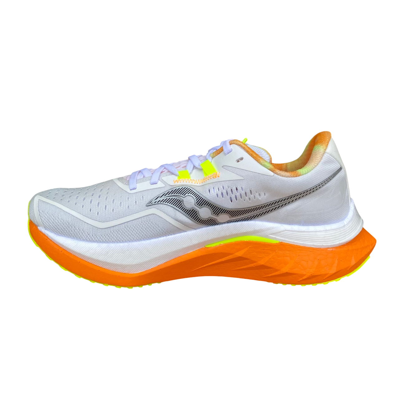 Saucony Endorphin Speed 4 S20940-30 Men's Running Shoes Nylon Plate Race Fast Training White Orange