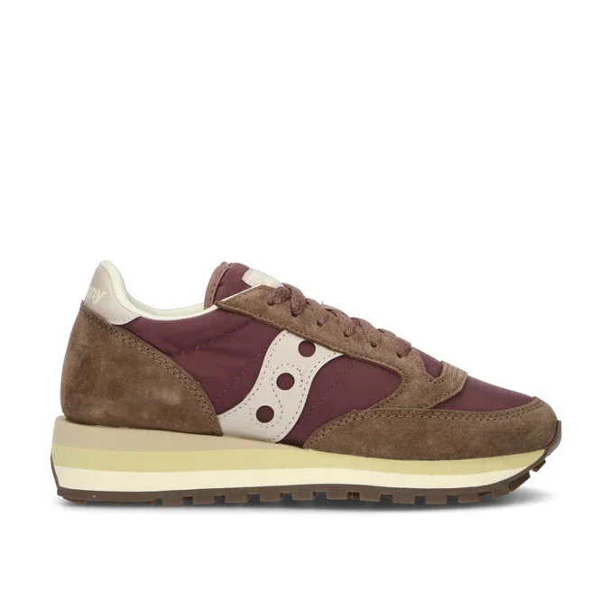 Saucony Originals Sneakers Donna Jazz Triple S60530-59 Deep Red/Tan
