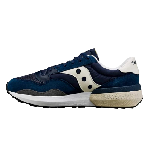 Saucony Lifestyle Sneakers Uomo Blu Crema - Jazz NXT S70790-6