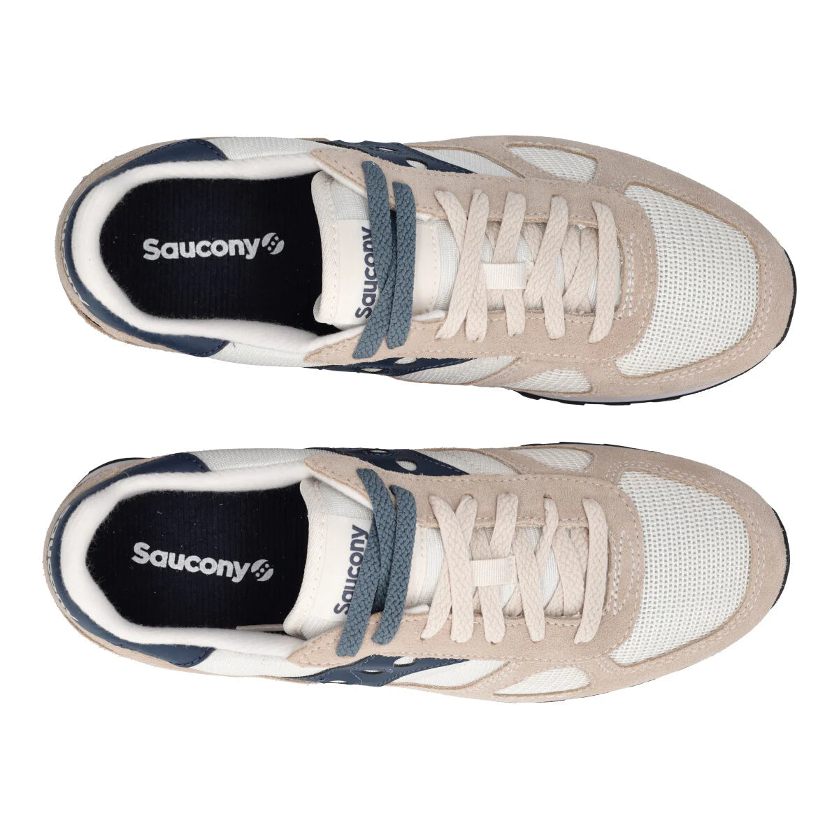 Saucony Shadow Original S2108-879 Sneakers Lifestyle Uomo Bianco Navy Blu Vintage