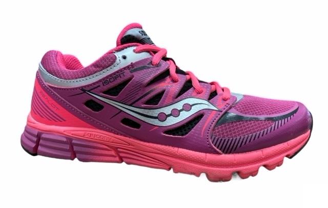 Saucony Zealot - Girl's Running Shoes SY54610 Magenta/Black