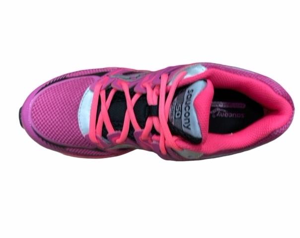Saucony Zealot - Girl's Running Shoes SY54610 Magenta/Black
