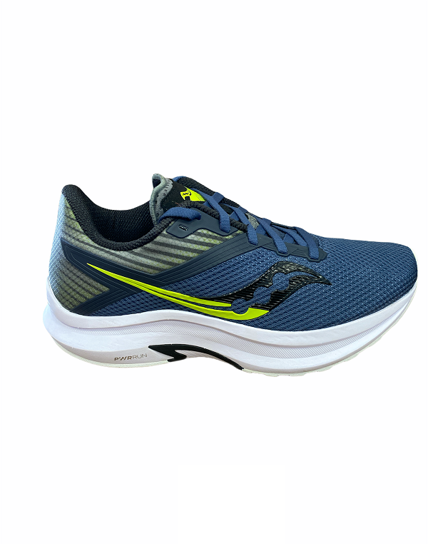 Saucony Axon Men's Cushioned Fast Running Shoes Blue S20657