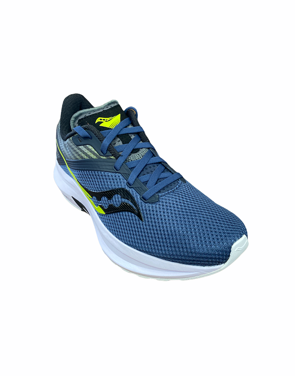 Saucony Axon Men's Cushioned Fast Running Shoes Blue S20657