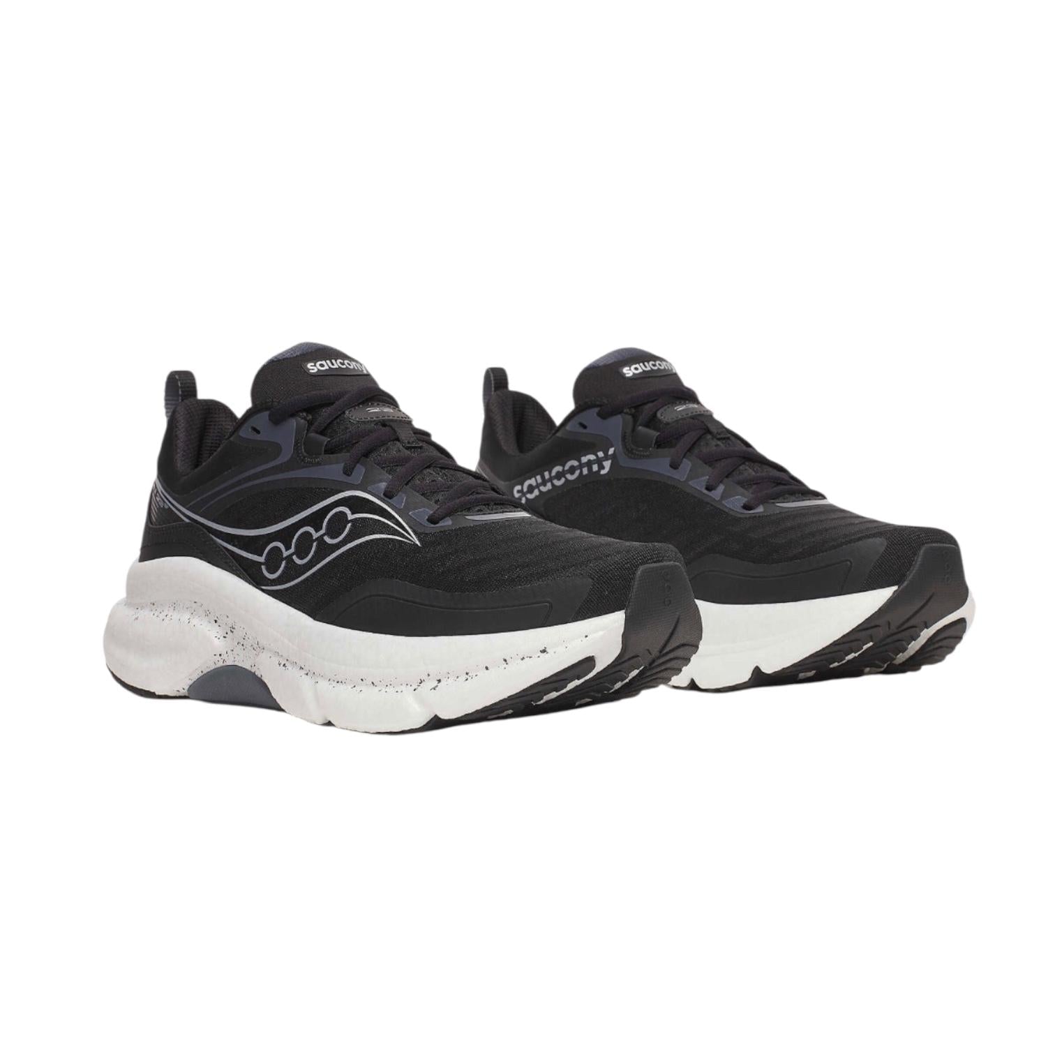 Saucony Scarpe Running Uomo Omni ST 23 S21072-100 Nero Argento