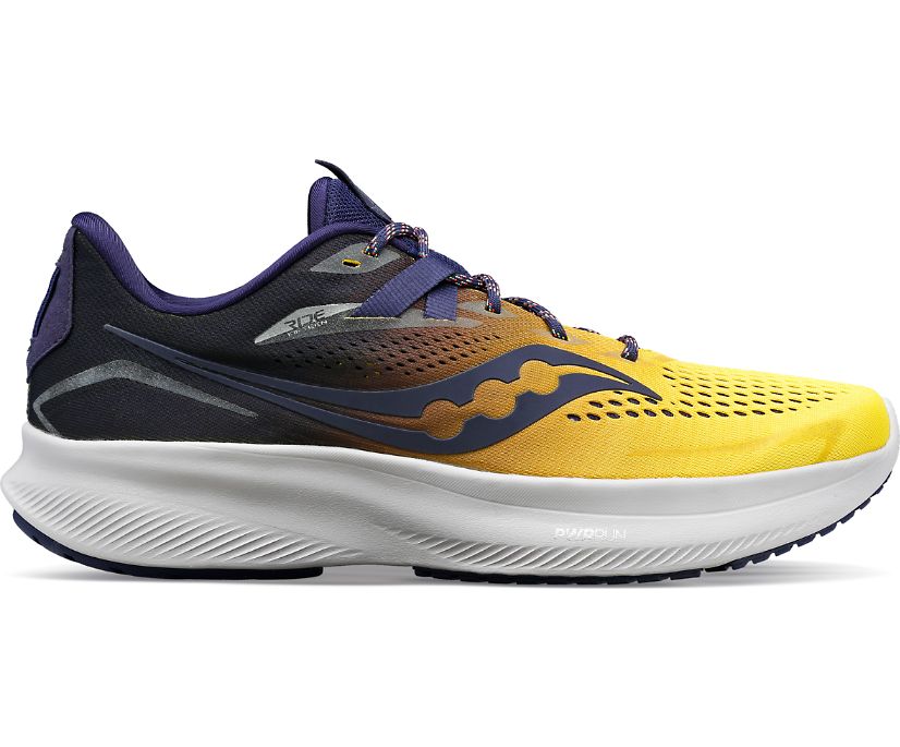 Saucony Ride 15 S20729-65 Night Lite - Men's Neutral Cushioned Running Shoes
