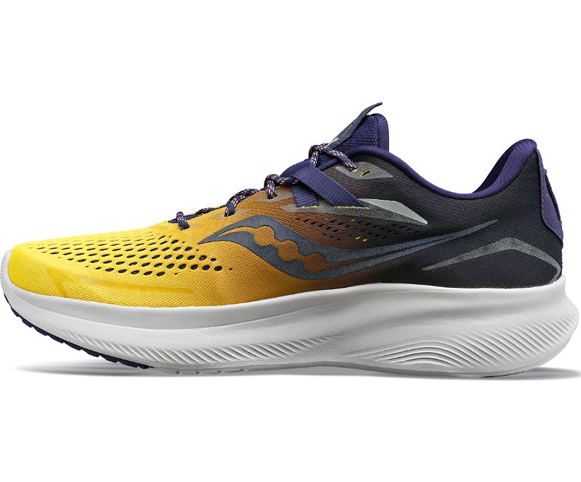 Saucony Ride 15 S20729-65 Night Lite - Men's Neutral Cushioned Running Shoes
