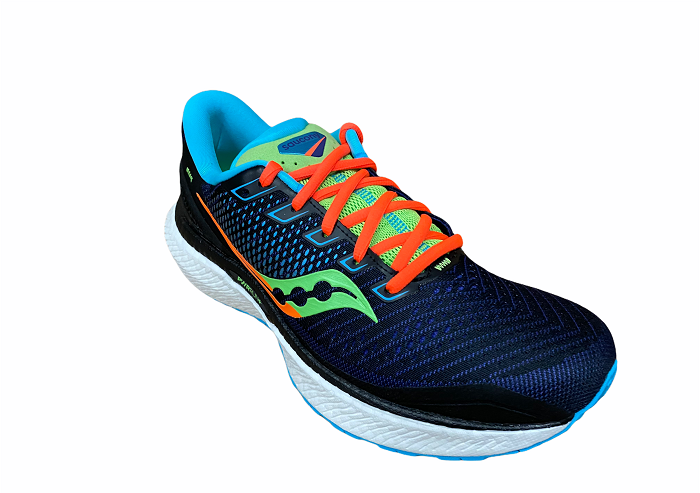 Saucony Triumph 18 Men's Running Shoes Black Orange
