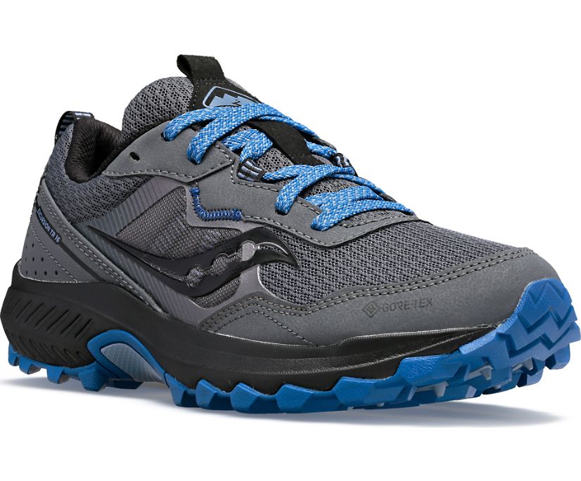 Saucony Excursion TR16 GTX Gore-Tex Scarpe Trail Running Donna Grigio Nero S10749-21