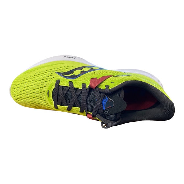 Saucony Ride 15 Uomo Verde Lime Giallo Running - S20729-25
