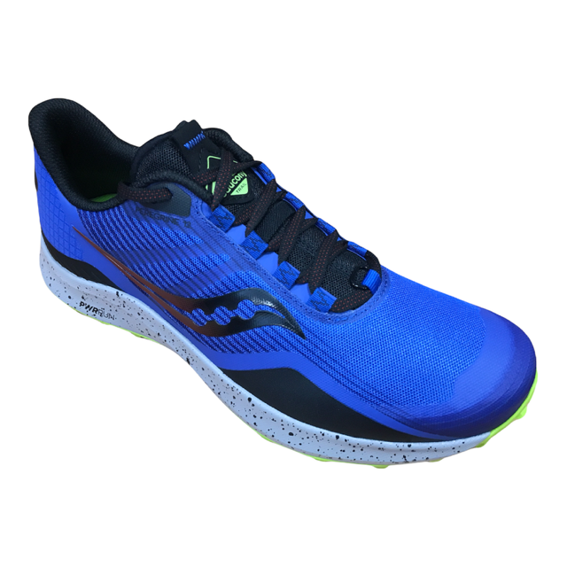 Saucony Peregrine 12 S20737 - Men's Blue Black Trail Running Shoes